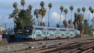01/17/23 Railfanning Riverside Feat. AMTK 207 on point, ACe Lead, NS lead, All Rotem set, UP & More!