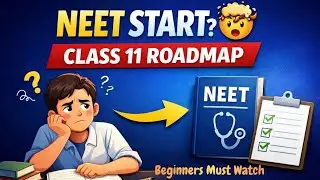 Class 11 NEET Roadmap 🔥 | Daily Routine + Books + Strategy