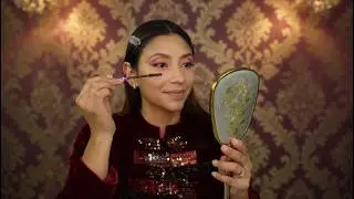Maquillaje Delineador y Máscara Burgundy
