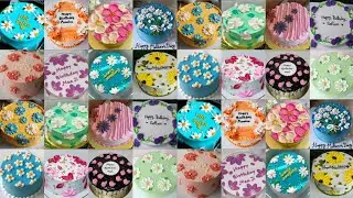 ✨🌼✨Simple cake design/easy cake decorating ideas/beautiful cake design/birthday cake design#cake💕