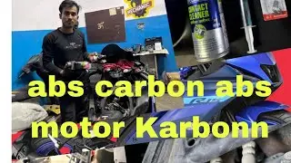 R15 abs motor carbon fittinpulsar125splitser15 v4 speedometer not working tam#automobile