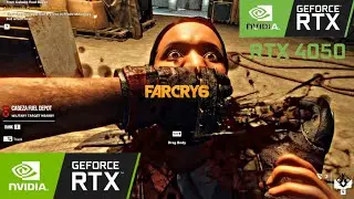 FAR CRY 6 Cabeza Fuel Depot Capture on RTX 4050 | Brutal and Gun Blazing Gameplay | Benchmark Test