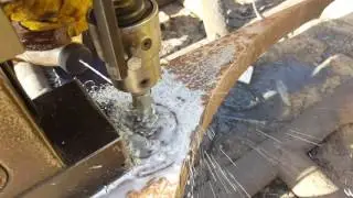 Special TCT annular cutter for Drilling Hardox Steel from Macstroc