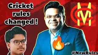 Cricket rules changed 😱! Must Watch 👀! #mcc #icc #cricket