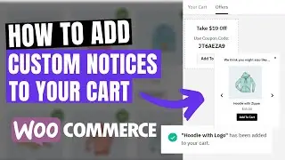 How to add custom messages and notices to your WooCommerce cart with the Caddy Premium plugin