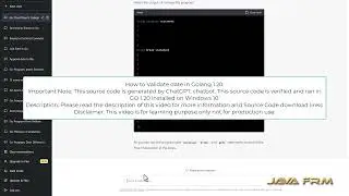 How to Validate date in Golang 1.20