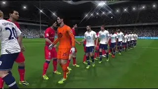 FIFA 14 (PS4) | UEFA Champions League: Tottenham vs PSG | FIFA Nostalgia