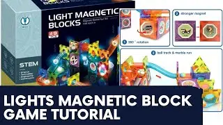 🎮 Lights Magnetic Block Game Tutorial | How to Master the Game 🔮