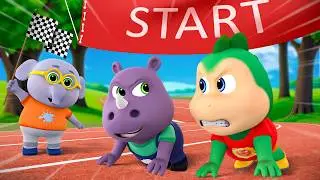 The Incredible Race 🔥 SPIKE Vs STORM 🏃‍♂️ | Funny Cartoon | Cartoon for Kids | Spike Family