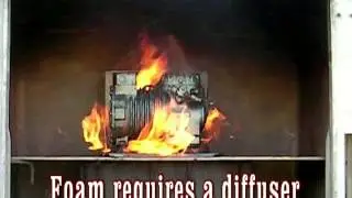 VW Engine Fire test