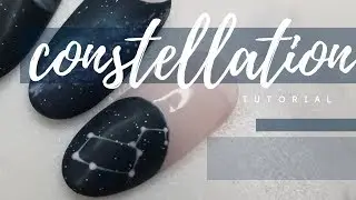 Constellation Tutorial  • Gel Polish Art • Natasha Harton Nails