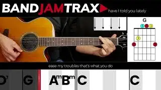 Have I Told You Lately - Van Morrison | EASY GUITAR LESSON | Scrolling Chords & Lyrics