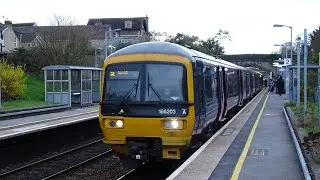 *Thrash* Networker/Class 166 (Keynsham to Oldfield Park) 166203//First GWR