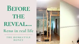 Almost Finished Living Room Makeover | Real-Life Farmhouse Renovation Update
