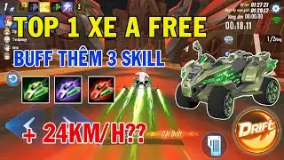 ZingSpeed Mobile | Xe A Free Lưỡi Gươm Sấm S&eacute;t - Buff Th&ecirc;m 3 Skill Vươn L&ecirc;n Top 1