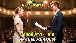 Известная певица ЗАСТАВИЛА уборщика петь, чтобы УНИЗИТЬ его &mdash; но он взял ноты, НЕДОСТУПНЫЕ ей