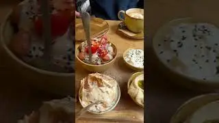 Lebanese breakfast for the first time #breakfast #lebanese