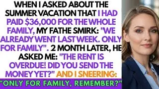 I Asked About the Trip I Paid For… My Father Smiled and Told Me They’d Gone Without Me