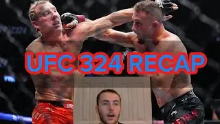 UFC 324 Gaethje Vs Pimblett FULL CARD RECAP