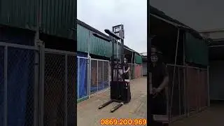 Xe n&acirc;ng điện 1,5 tấn n&acirc;ng 3m c&oacute; bệ đứng l&aacute;i CDD15-30 h&atilde;ng Jiangsu nhập khẩu | 0869.200.969