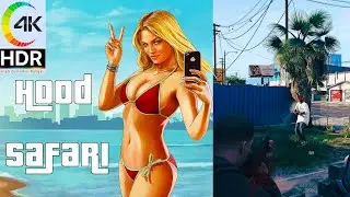 GTA V EE PC: HOOD SAFARI Gold Medal Guide (12 Headshots 70% Acc) 4K HDR