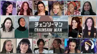 Girls React Chainsaw Man Episode 10 Reaction Mashup   チェンソーマン