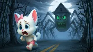 😾👻🏠A Curious Kitten's Adventure Inside a Mysterious House👻 💥Cat Story #catstory #cat #cats #catvideo