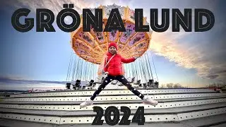 День в парке аттракционов Грёна Лунд, Стокгольм - Gr&ouml;na Lund, Stockholm - 2024 (RUS)