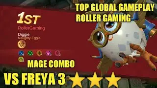RollerGaming Top Global Magic Chess Gameplay | Mage Lineup | Mobile Legends