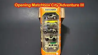Opening 2022 Matchbox City Adventure III Jungle Cars
