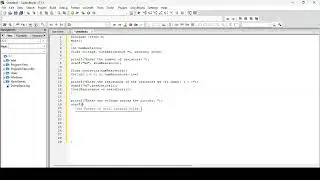 Calculating Total Resistance, Power, Voltage, and Current in Series Circuit | C Programming Tutorial