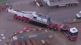 Select Plant Hire: BG36 piling rig in Glasgow