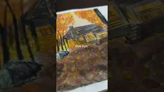 Drawing house #painting #watercolor #house #watercolorpainting