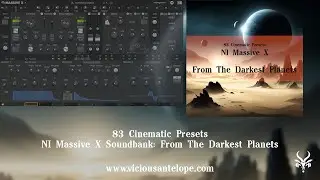 Native Instruments Massive X Presets | Vicious Antelope - From The Darkest Planets -Sci fi Soundbank