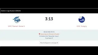 UHCFS / Herren II vs. UHC Jongny  18.10.2020
