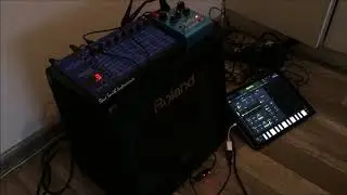 EWI 5000 / Roland KC 60 / Strymon Blue Sky ... tryout!