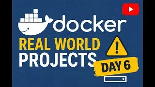 Real World Docker Projects | Day-6| Docker | Dockerfile | Devops