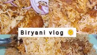 Tasty Biryani vlog 🫠#ASR Unique vlogs #biryani #subscribe #Comment #share # viral my videos 