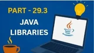 Java Libraries with Examples | Part 29.3 | Core Java (Java Libraries 3) #freshers #java #csc #code