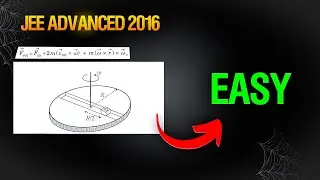 2016 CIRCULAR MOTION JEE ADVANCED SOLUTION