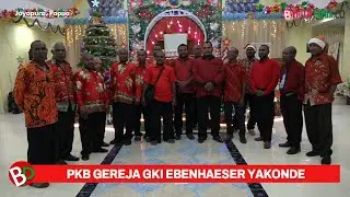 GKI Ebenhaeser Yakonde Gelar Perayaan Natal Unsur PKB Lingkungan 1 Danau Klasis Waibu Moi