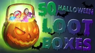 Opening 50 Halloween Loot Boxes!
