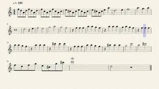 Gravity Falls Opening Theme (Alto Recorder)