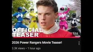 Reacting To The Power Rangers Ninja Kidz Movie TRAILER (Reaction)