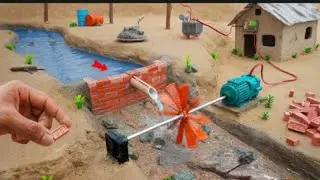 diy making Free Electricity from water science project  ⁨@sanocreator⁩