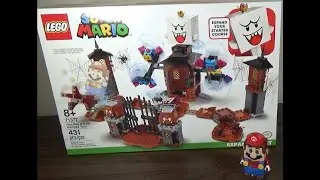 King Boo and the Haunted Yard | Lego Super Mario | Super Toy Reviews