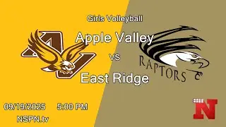 (Girls) Volleyball Apple Valley Vs East Ridge