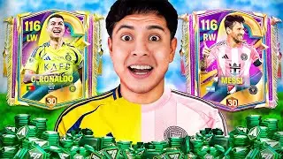 Open +100 PACKS to SIGN MESSI & CRISTIANO RONALDO at FC MOBILE 🔥