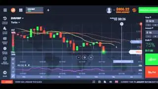 Binary Forex broker. Turbo option. Demo trade EUR/GBP 14