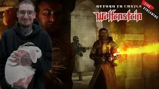 Zagramy w Return to castle Wolfenstein. Przechodzmy dalej Blazowskim. #3 !instant